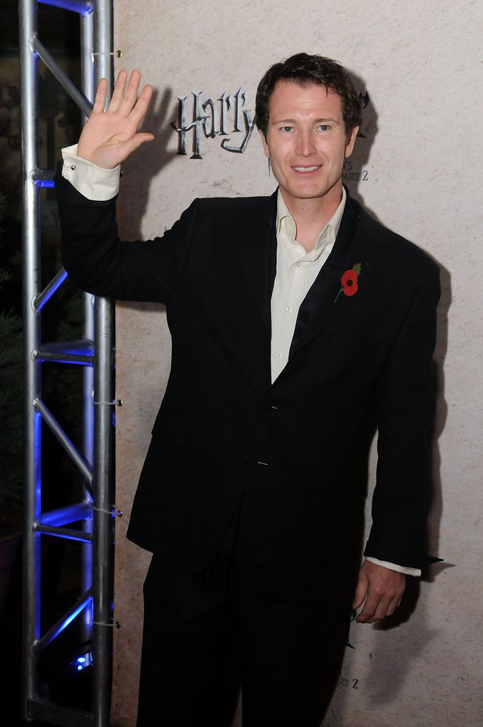 ORLANDO, FL - NOVEMBER 12:  Actor Nick Moran arrives at the Harry Potter and the Deathly Hallows: Part 2 Celebration at Universal Orlando on November 12, 2011 in Orlando, Florida.  (Photo by Gerardo Mora/Getty Images)