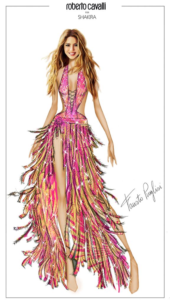 Roberto Cavalli x Shakira