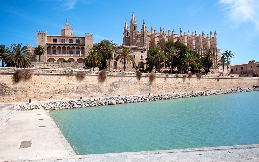 Las vistas del Palacio Real de la Almudaina