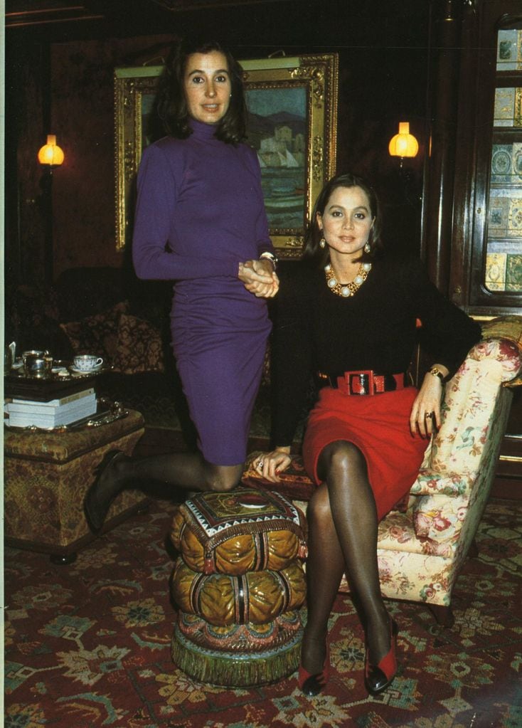 Isabel Preysler y Carmen Martínez-Bordiú HOLA