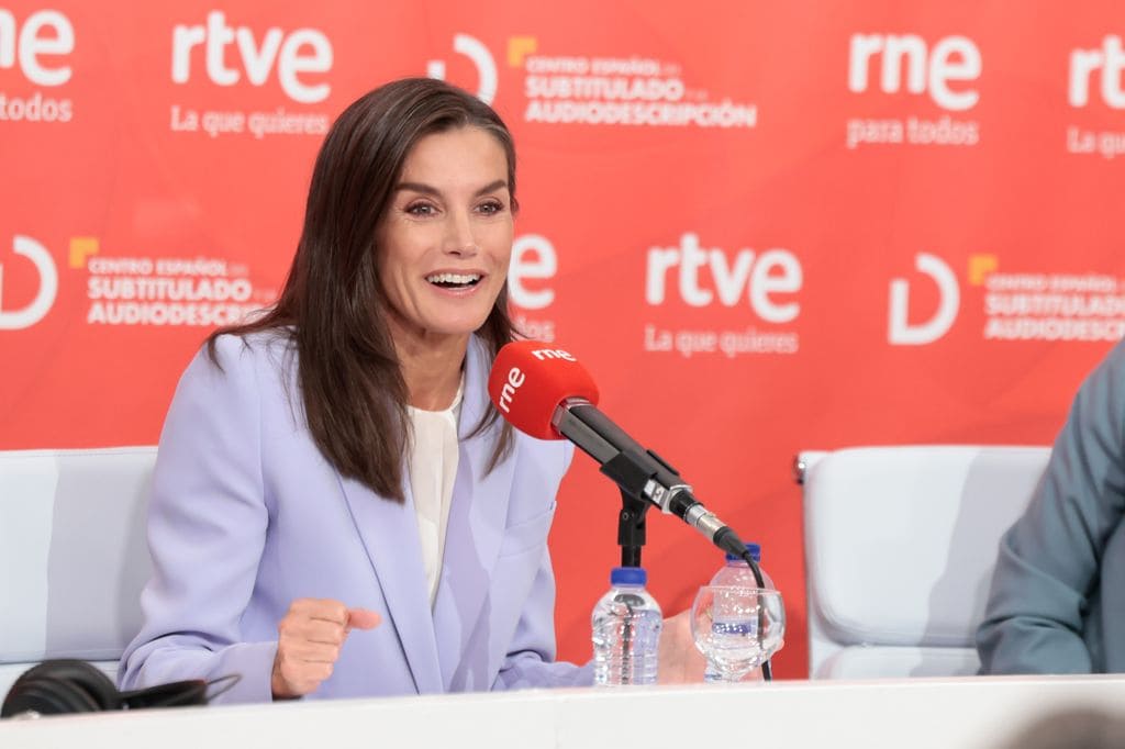 Reina Letizia en Radio Nacional de España 