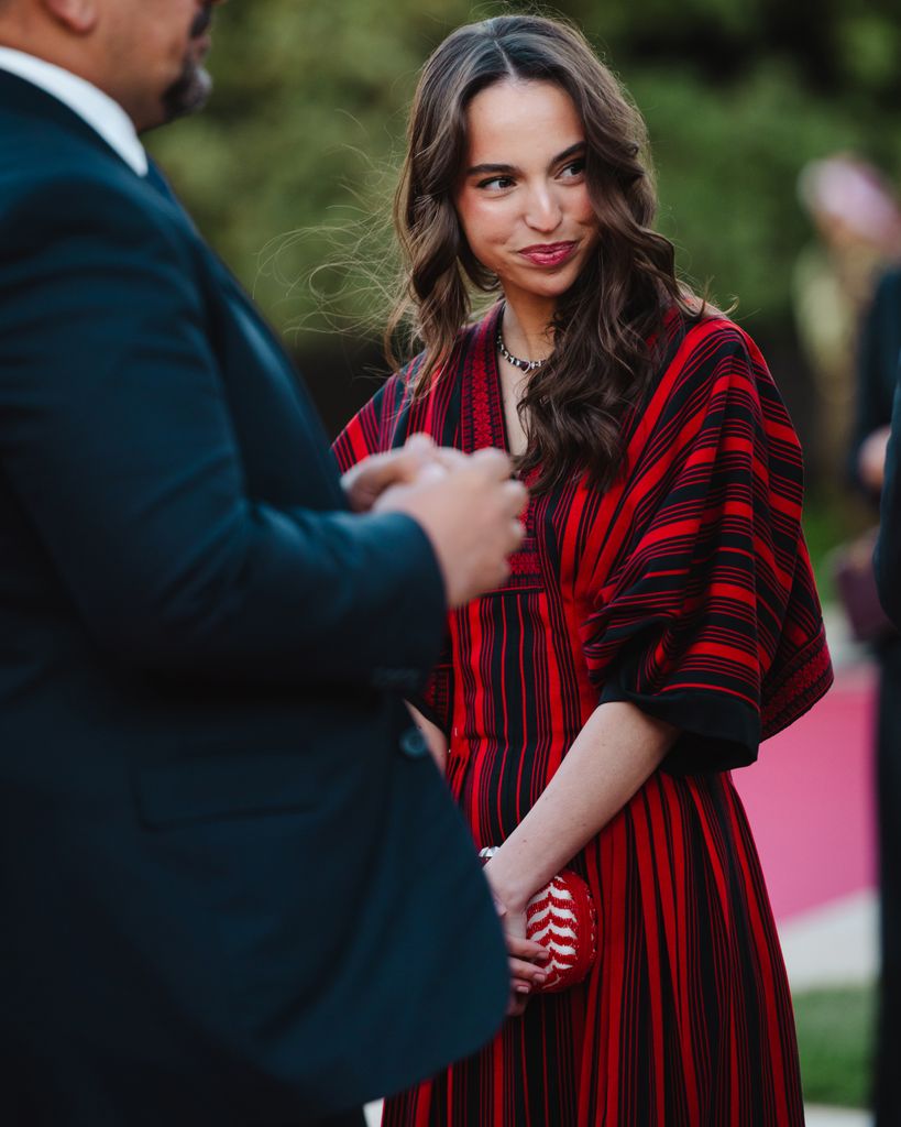 La princesa Salma en la celebración del 80 aniversario del Día de la Independencia de Jordania