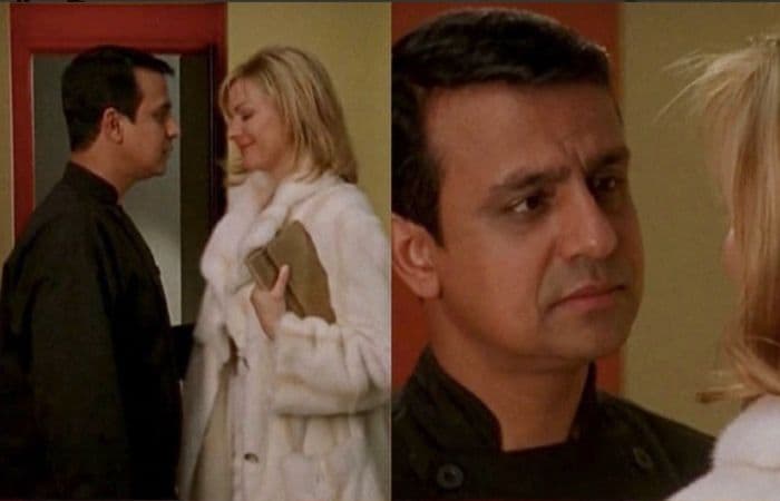 Ajay Mehta y Kim Cattrall 