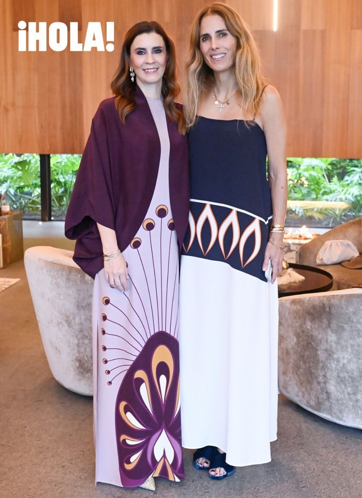 Magda Chaurand y Érika Basave