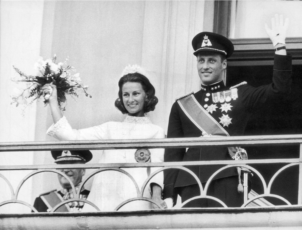 La boda de Estado se celebró el 29 de agosto de 1968 en la Catedral de Oslo