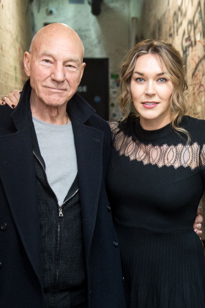 Patrick Stewart y su tercera esposa, Sunny Ozell