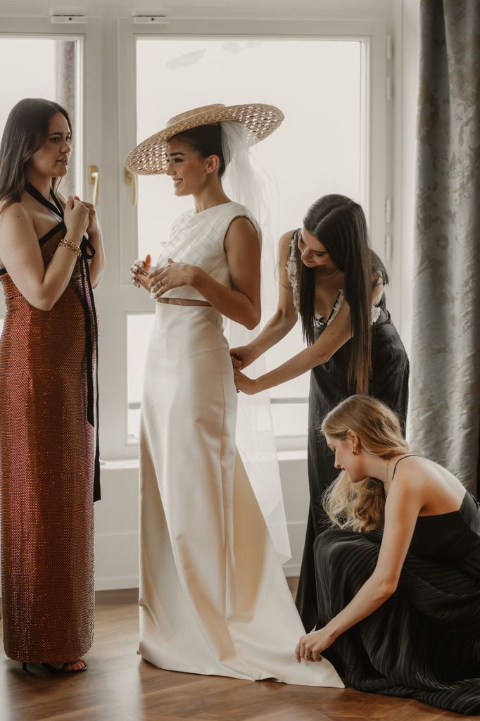 Vestido de novia Ale Capetillo