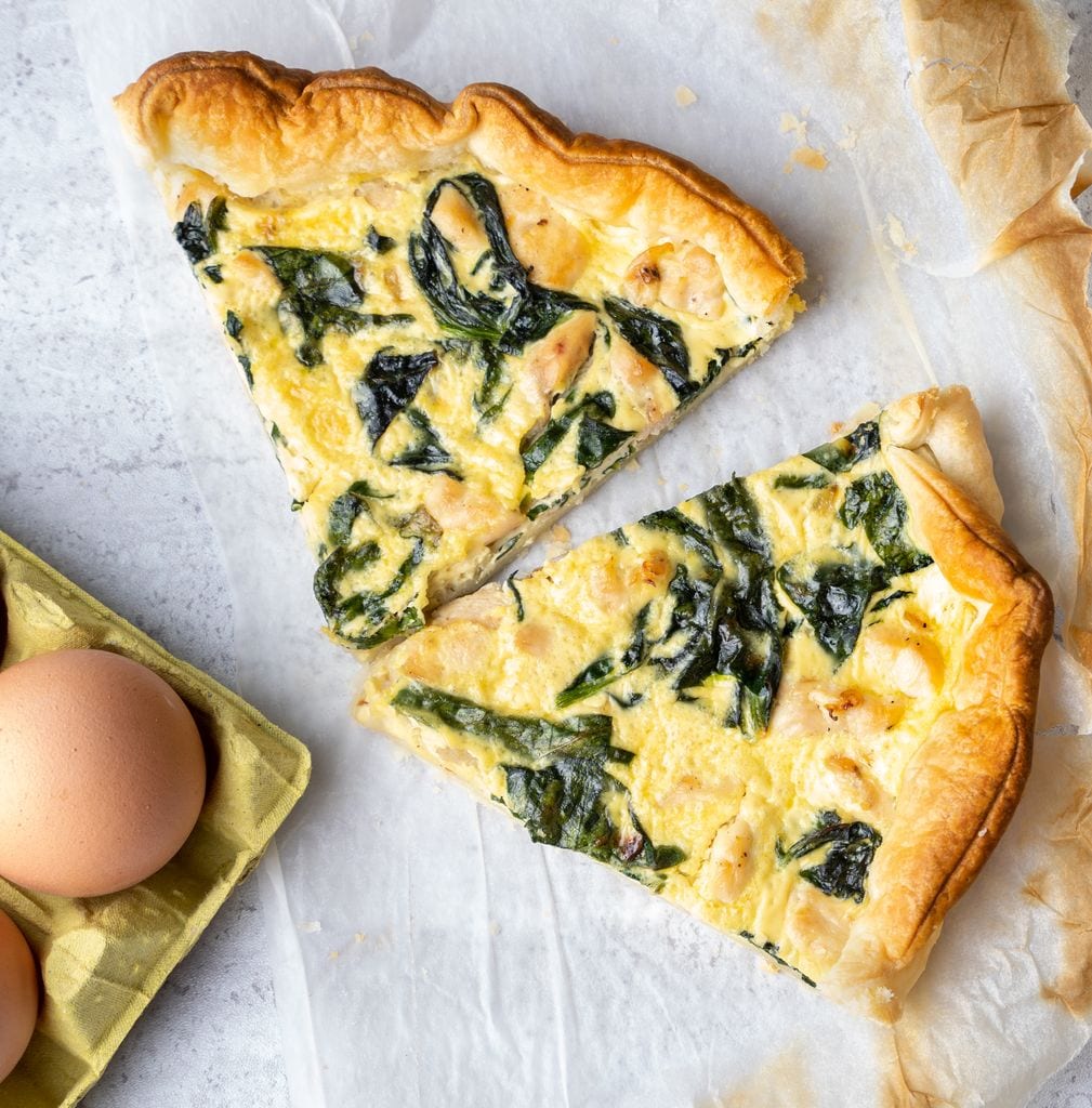 Acelgas y huevo, otra buena combinación de ingredientes.