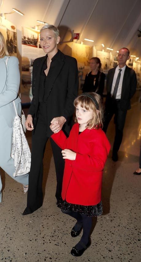 Charlene de Mónaco con su hija Gabriella