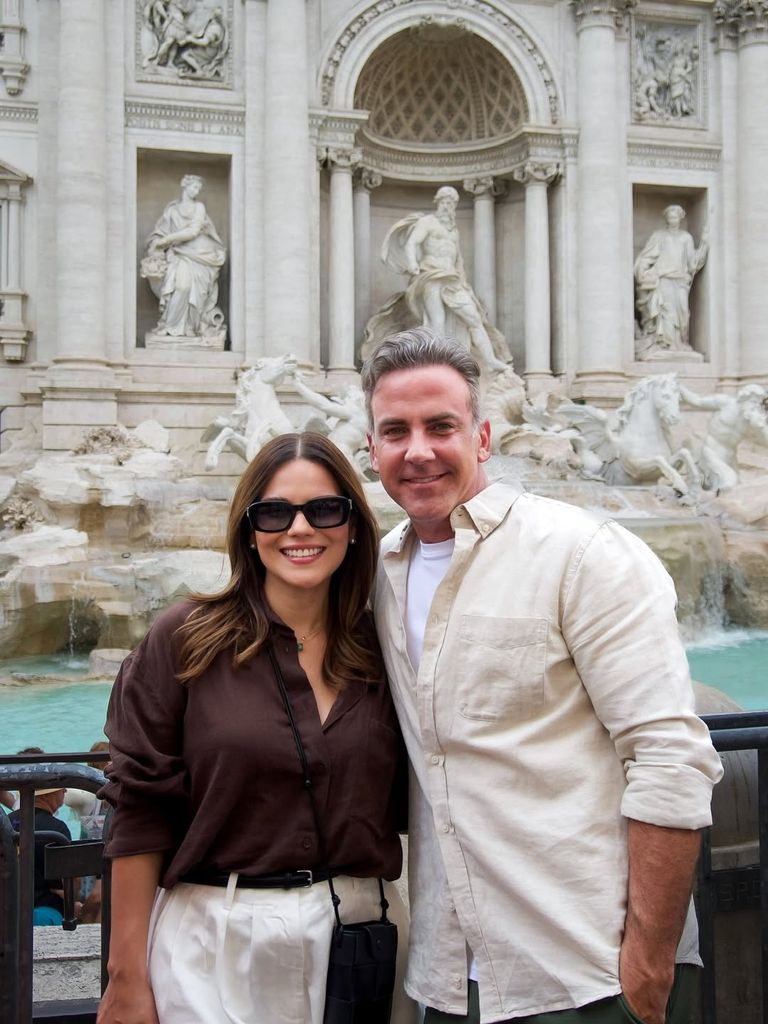 Karina Banda y Carlos Ponce de vacaciones en Italia