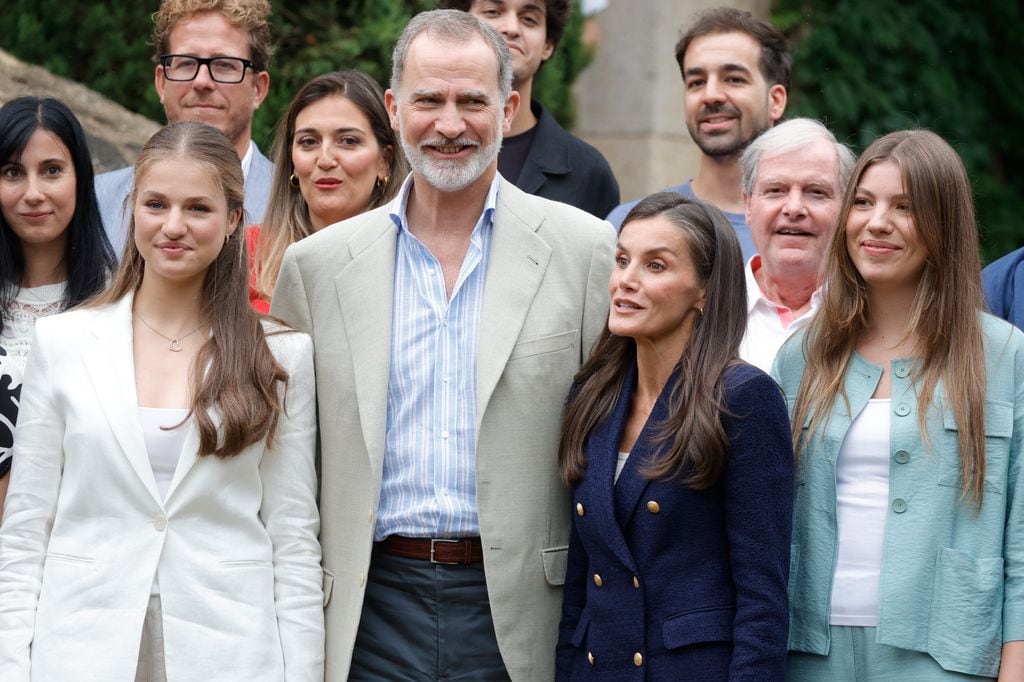 Los reyes de España en Girona
