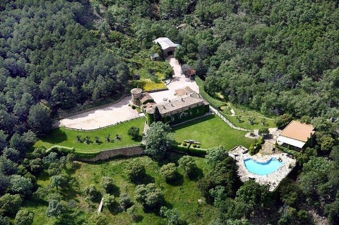 Vista aérea de la Finca Muelas
