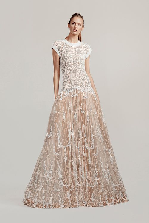 Look de novia sostenible de Isabel Zapardiez