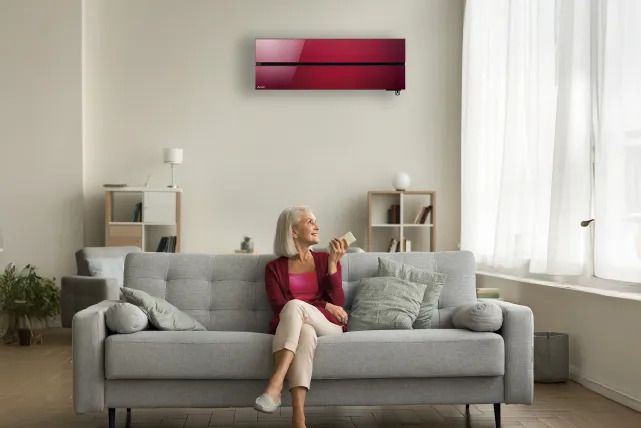 salón con aire acondicionado