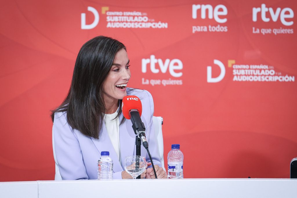 Reina Letizia en Radio Nacional de España 