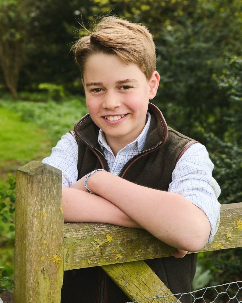 El príncipe George en el día de su 12 cumpleaños 