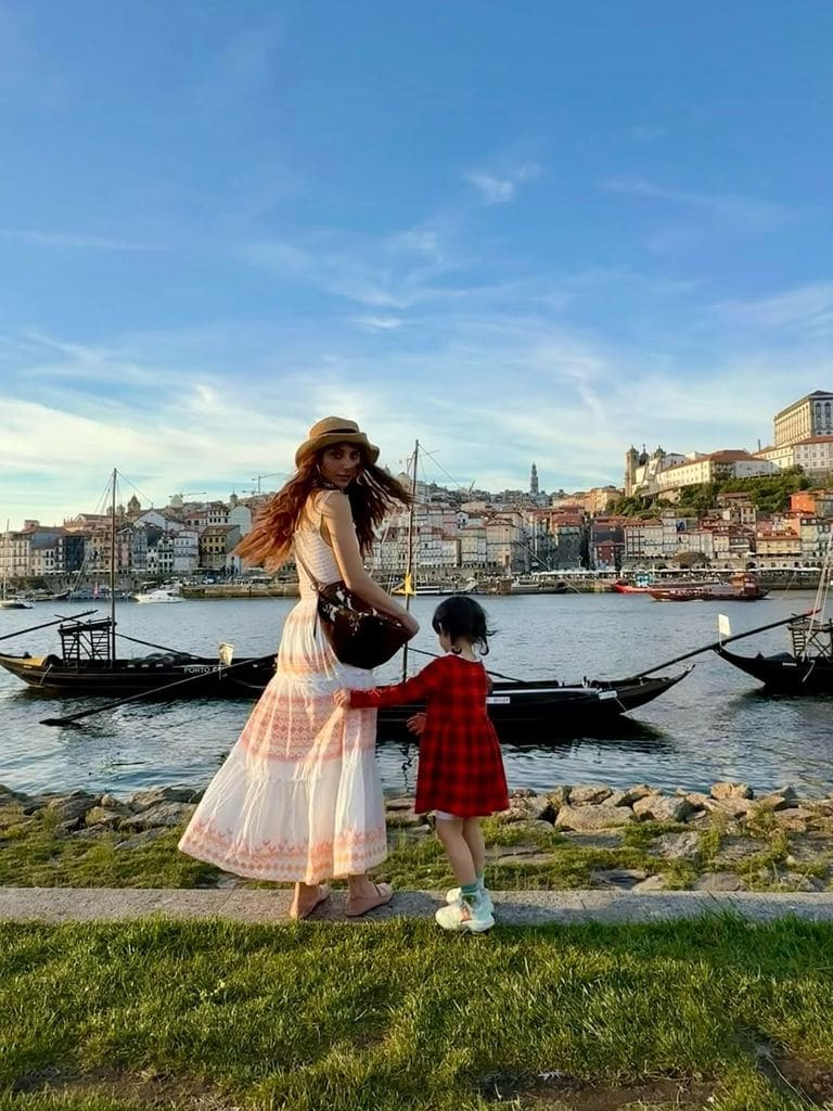 La conductora reconoció que es muy feliz con su hija.