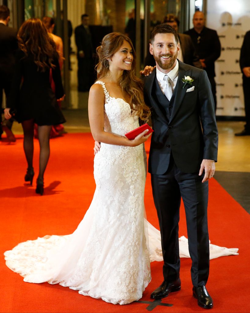 Lionel Messi y Antonela Rocuzzo se casaron el 30 de junio de 2017 en Rosario, Argentina. 