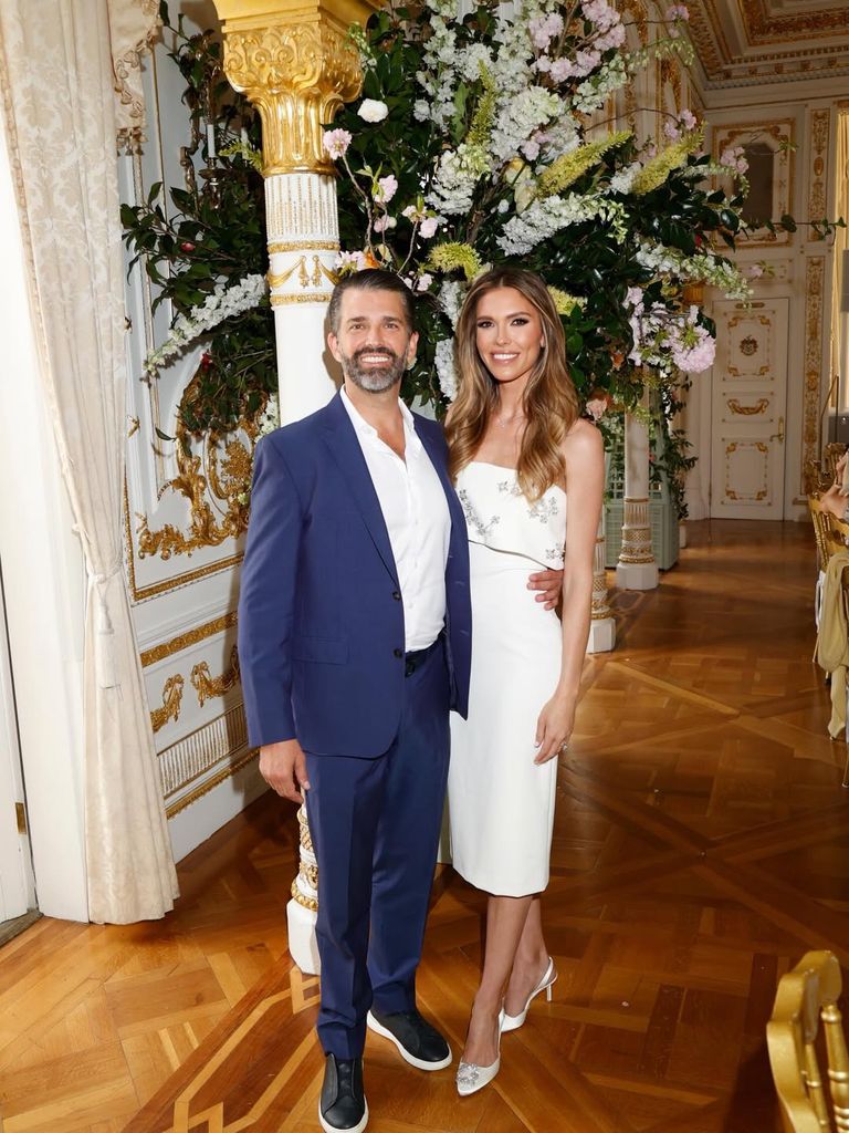 Donald Trump Jr. estuvo presente en la fiesta