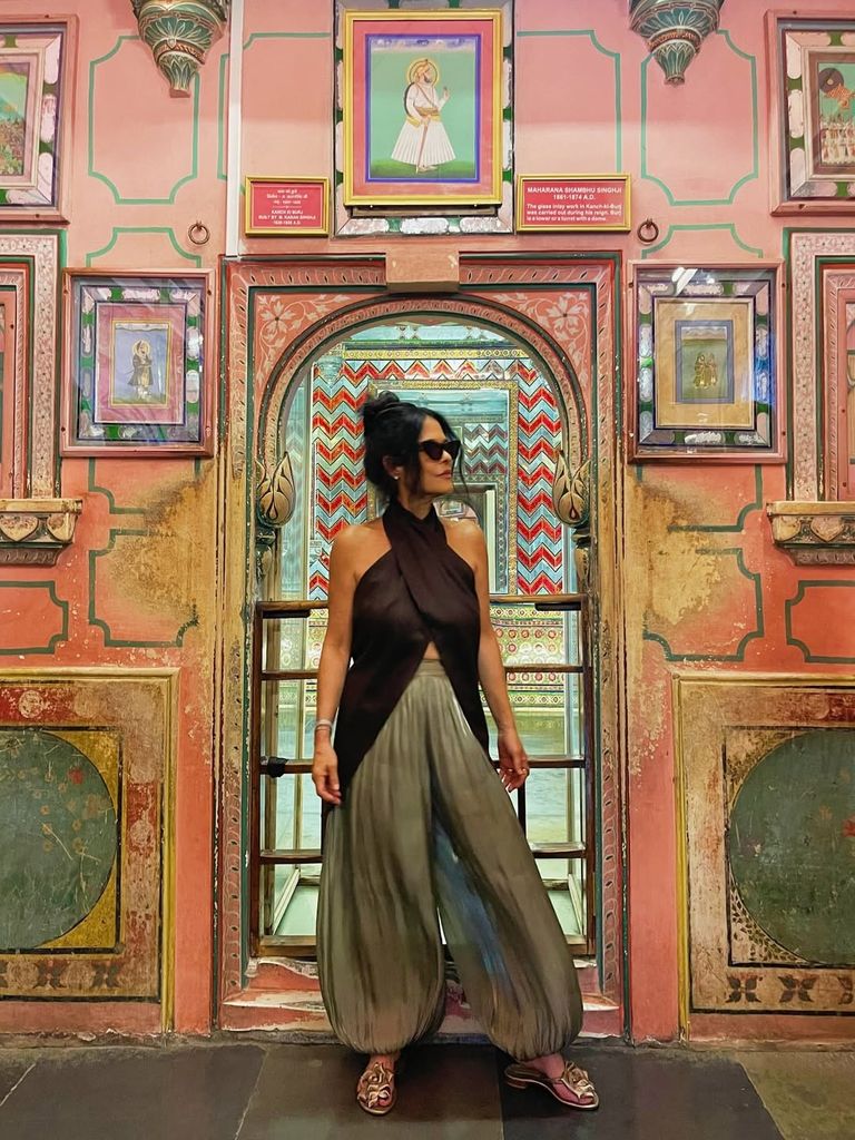 Martha Debayle ha dado lecciones de estilo en este viaje.