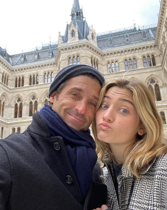 Patrick Dempsey y su hija