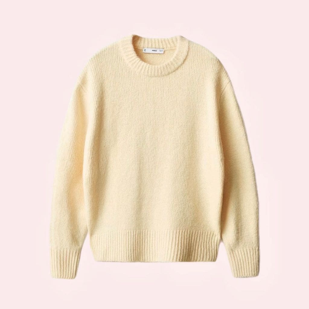 El jersey de punto grueso de Mango