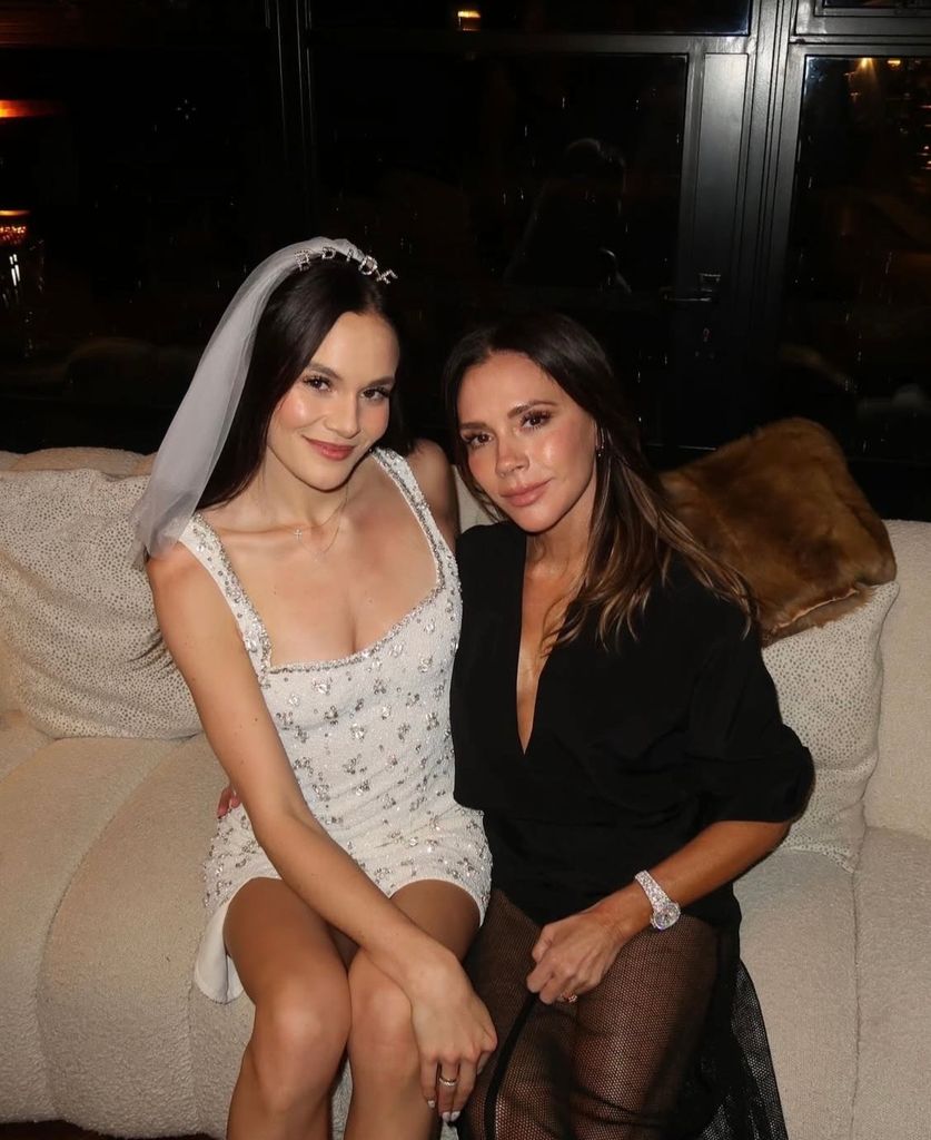Victoria Beckham en la despedida de soltera de una amiga.
