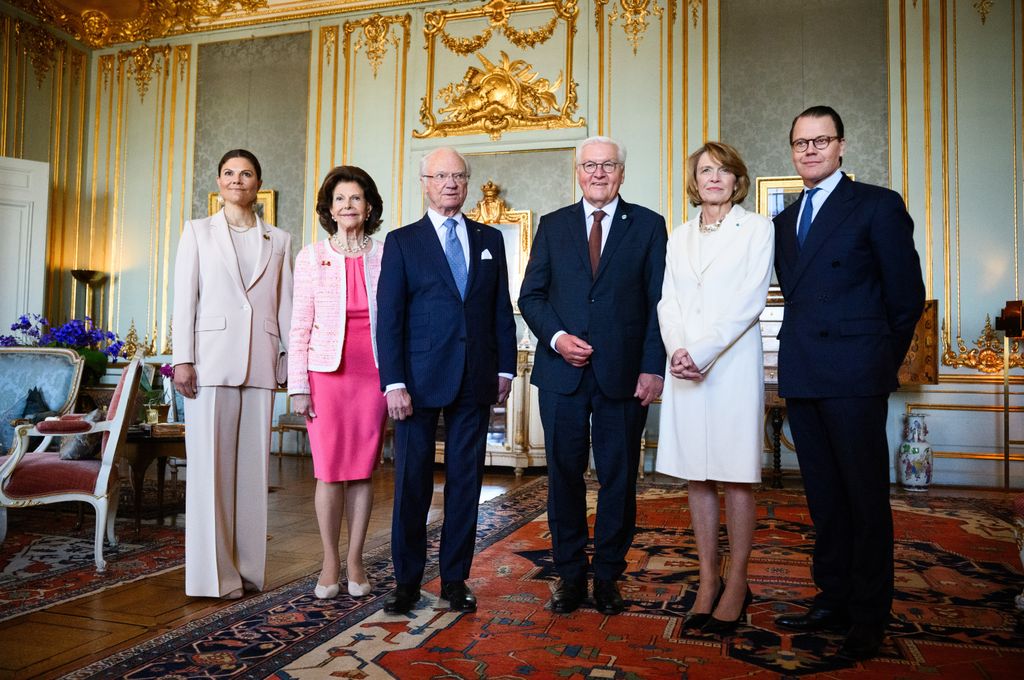 Los Reyes de Suecia, junto a la princesa Victoria