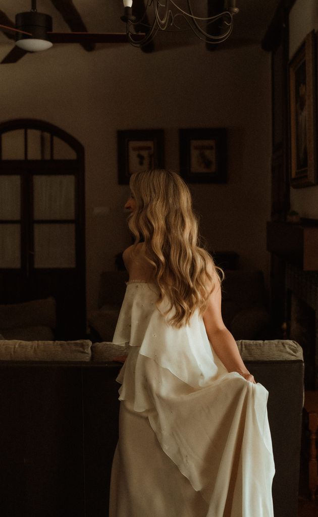 look de novia de Claudia Llagostera