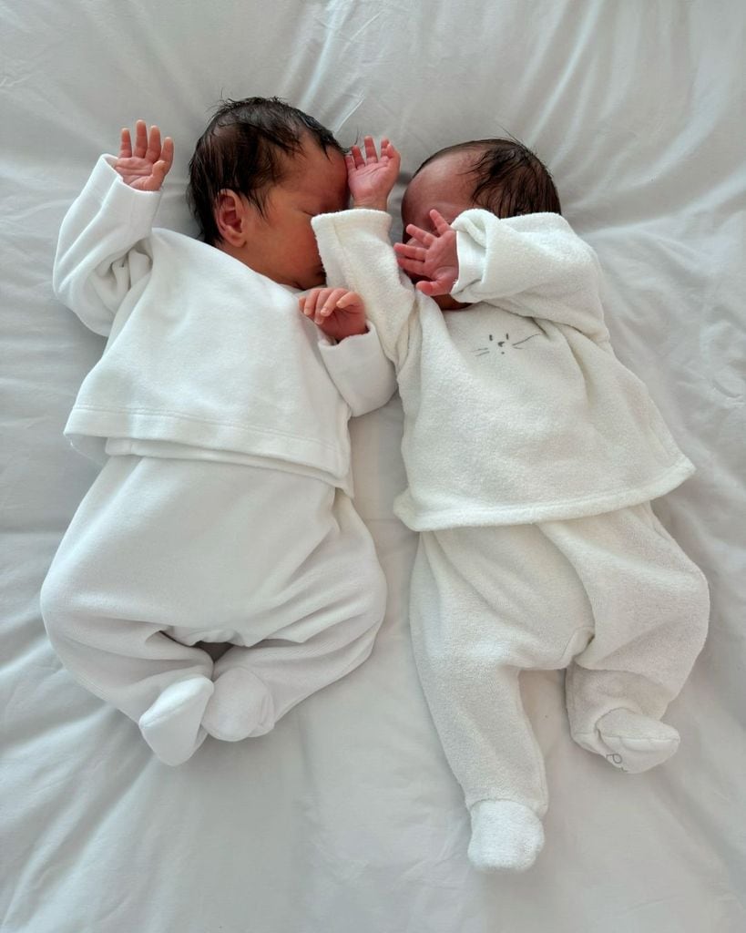 Hijos de Sergi Roberto y Coral Simanovich