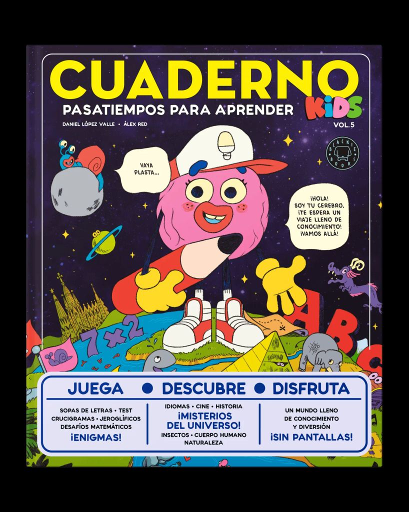 Cuaderno Kids. Pasatiempos para aprender