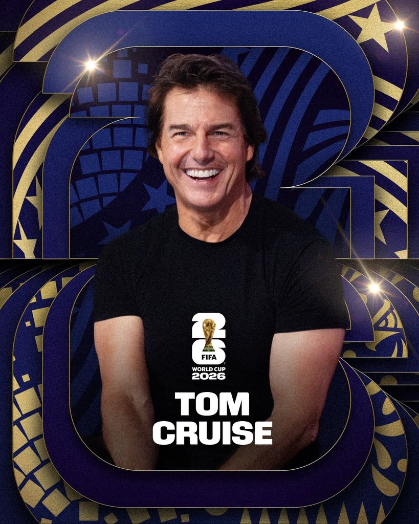 Tom Cruise estará en la ceremonia de clausura del Mundial 2026.