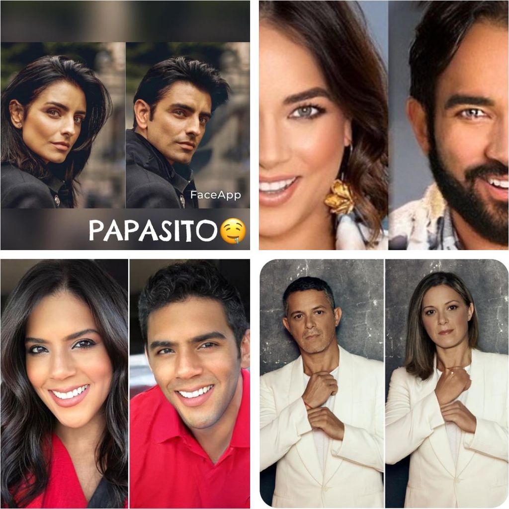 celebridades se divierten con el nuevo faceapp