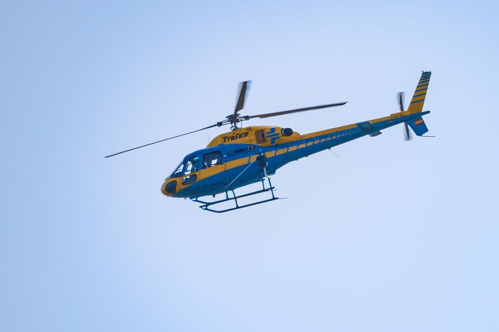 Helicóptero de la DGT 