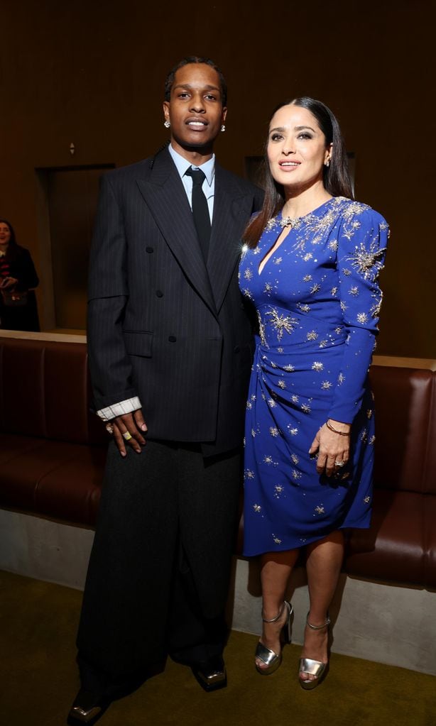 salma hayek y a ap rocky