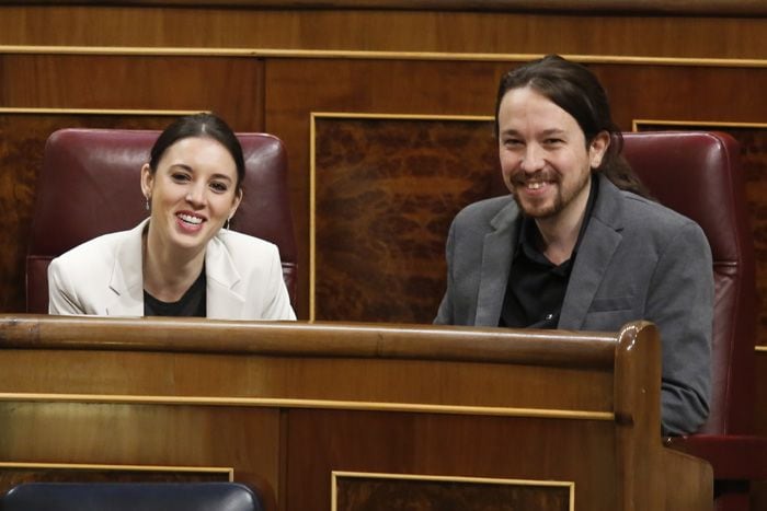 Pablo Iglesias e Irene Montero