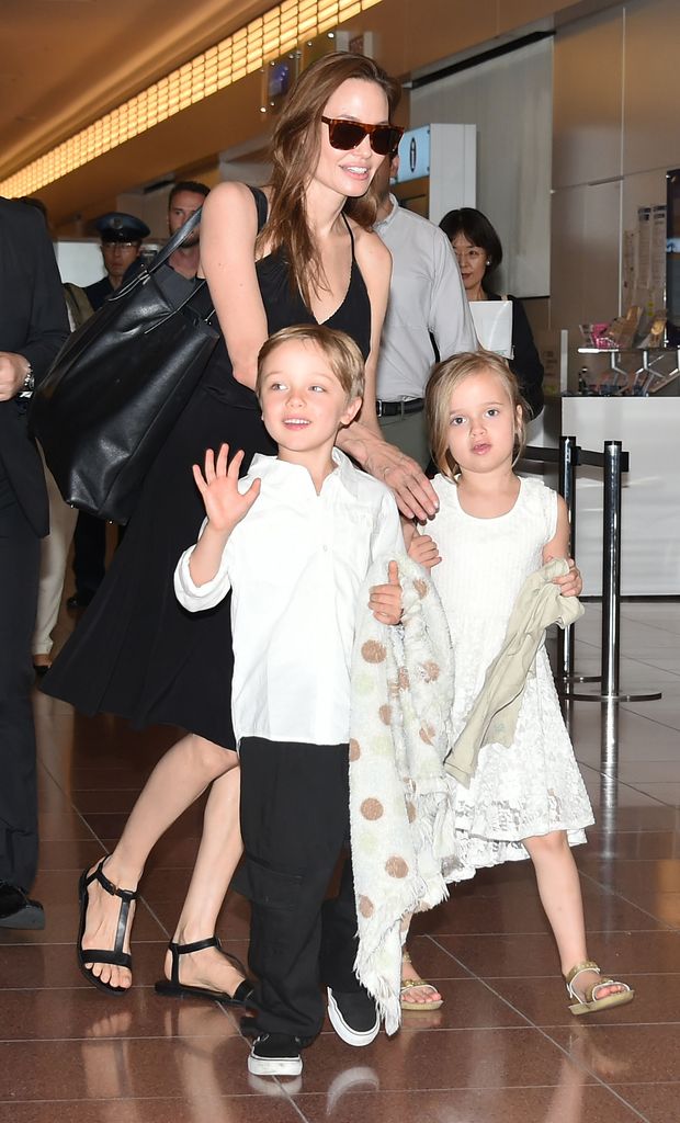 Knox y Vivienne, días antes de cumplir seis años en Tokio