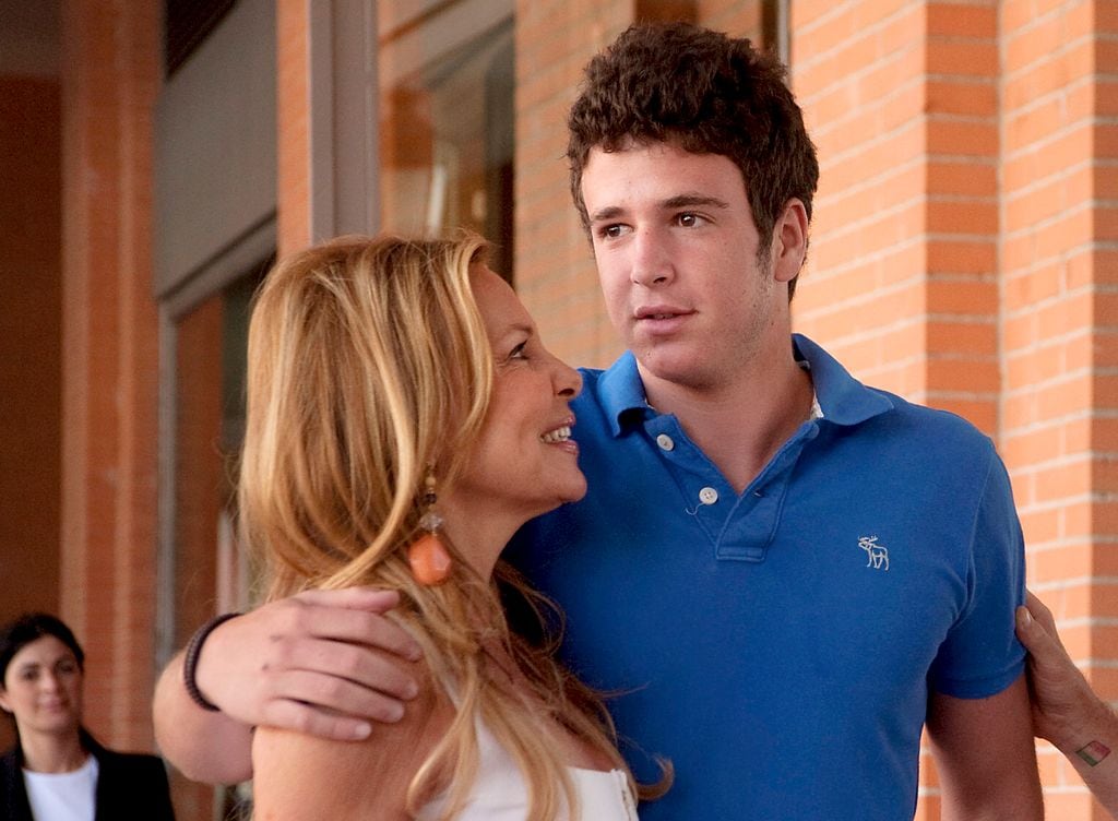 Ana Obregón y su hijo