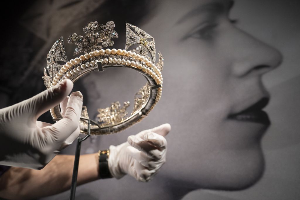Una de las piezas que se mostrará al publico será la Diadema de Diamantes de Estado o de Jorge IV