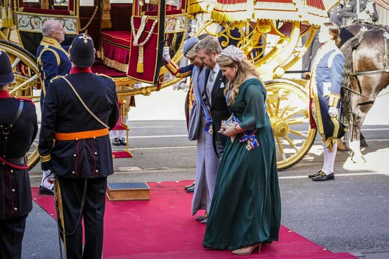Guillermo, Máxima y Amalia de Holanda