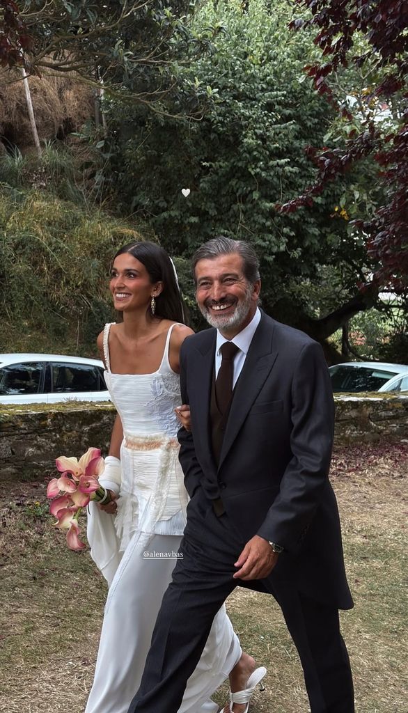 Boda de la influencer Alejandra Navarro y Carlos Fuente en Galicia