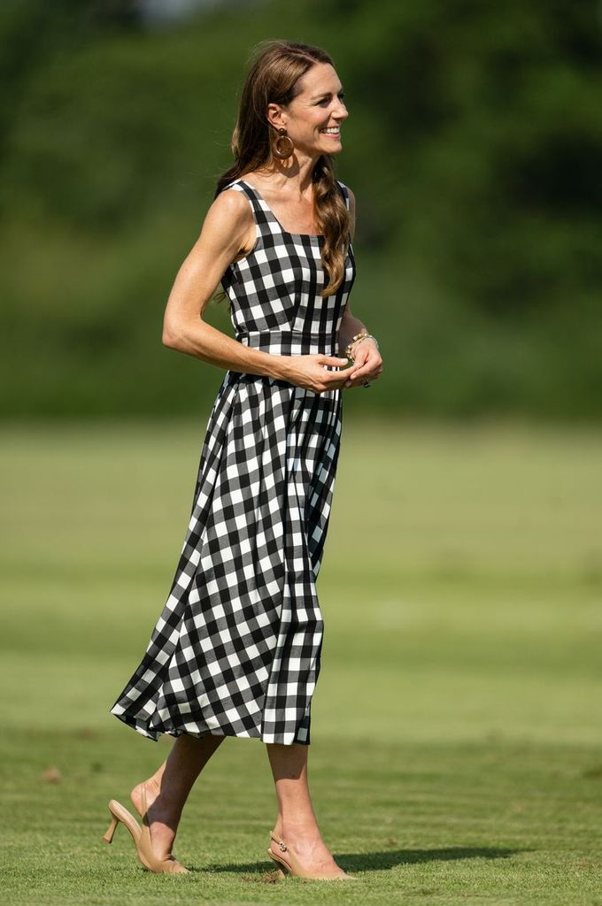 Kate Middleton volvió a asistir al Royal Charity Polo Cup en Windsor después de muchos años.