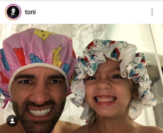 Padre e hija, Alaïa y Toni