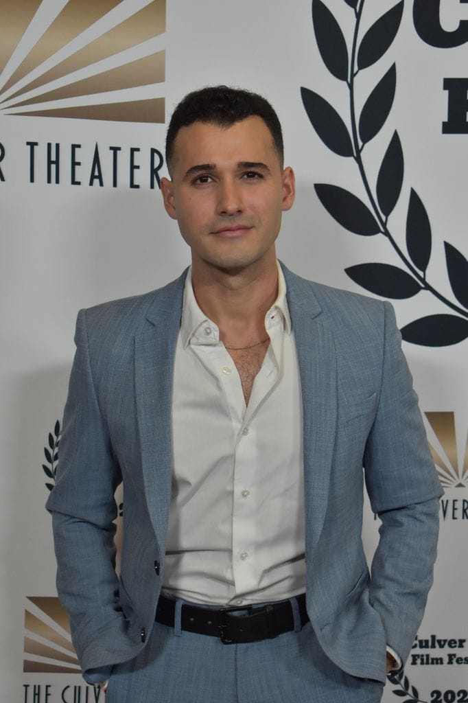 Carlo Arrechea en el Culver City Film Festival 2025.