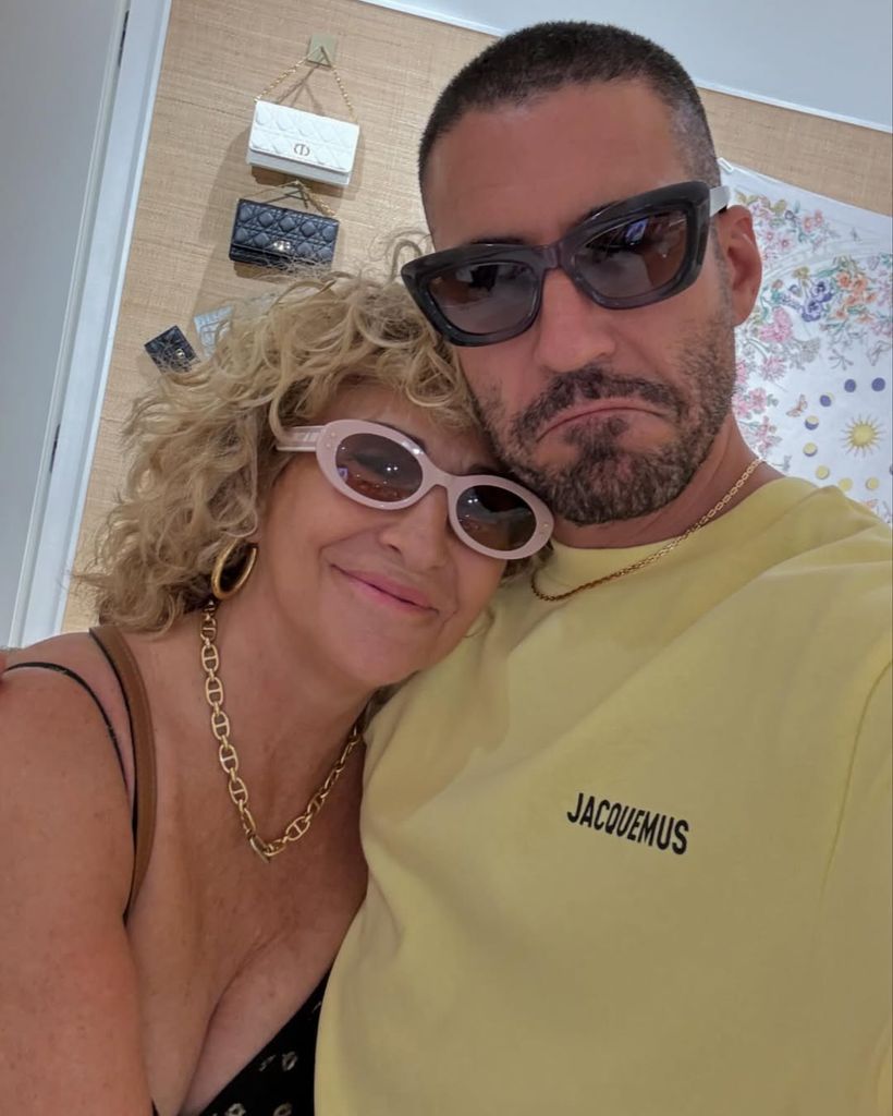 El actor felicitó a su madre en redes con un bonito texto
