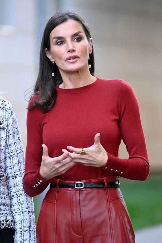 Doña Letizia con pendientes de TicSilver