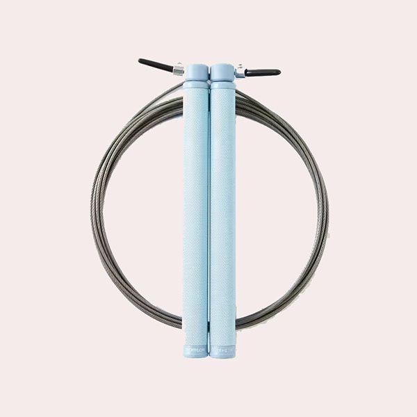 CORENGTH Comba Alta Velocidad Cross Training Speed Rope Azul de Decathlon