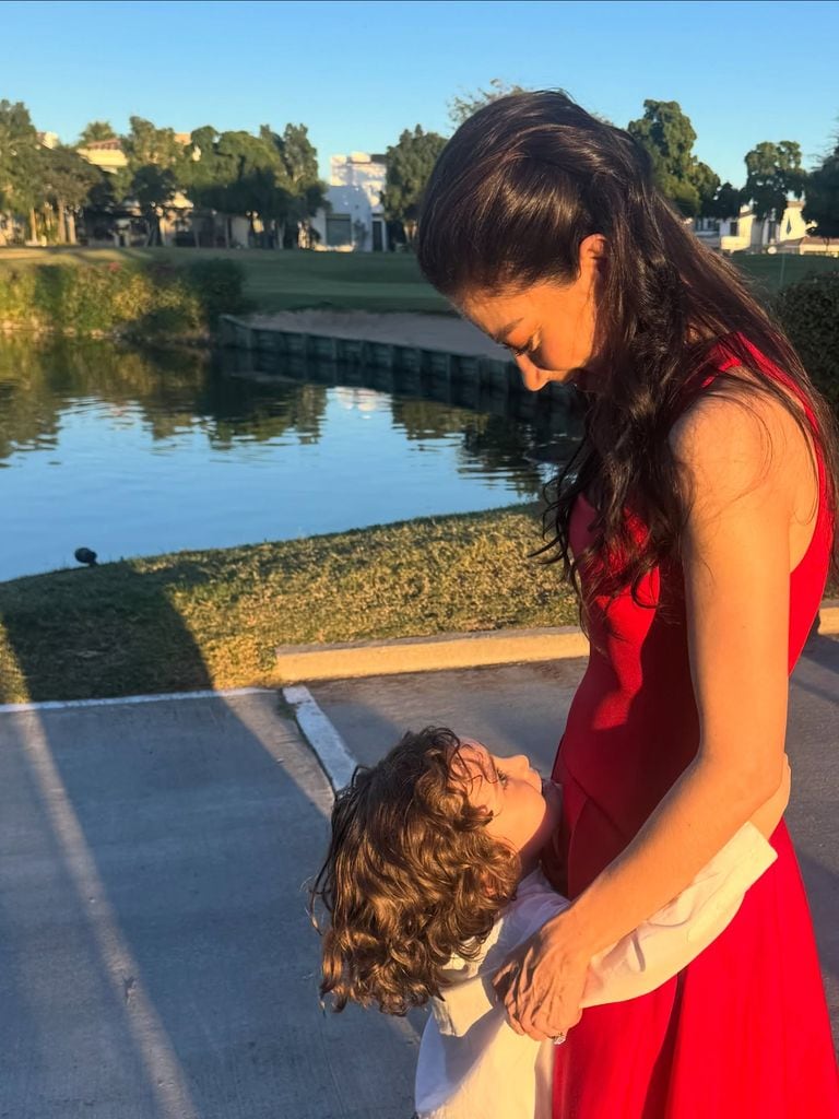 Fernanda Castillo celebró el cumpleaños de su hijo el 19 de diciembre pasado.