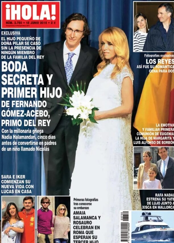 Boda Fernando Gómez-Acebo HOLA