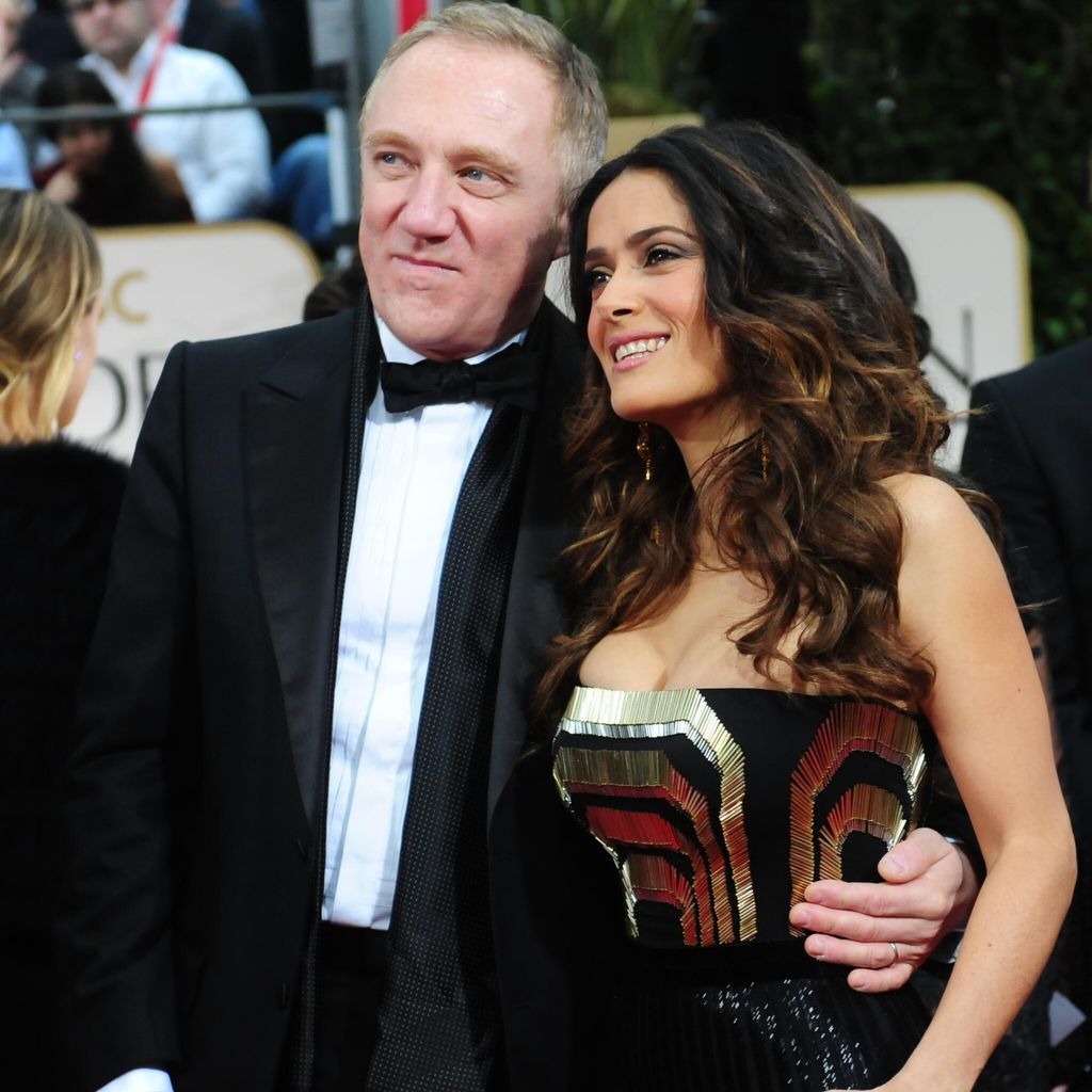 Salma Hayek y Francois-Henri Pinault